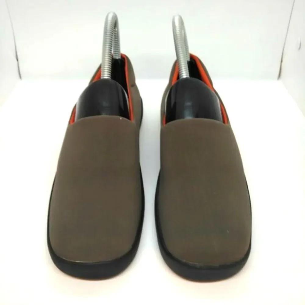 Keds Casual Comfort Slip On Shoes Women's Size‎ 6 Grey Black Cushioned Keds